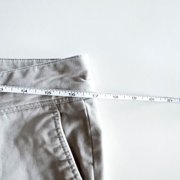 Banana Republic Women's Pants Chinos Ryan Fit Wide Leg Beige Size 8 - Picture 8 of 10